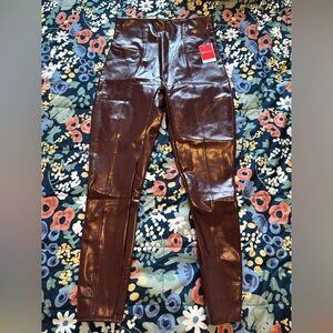SPANX Ruby Faux Leather Leggings